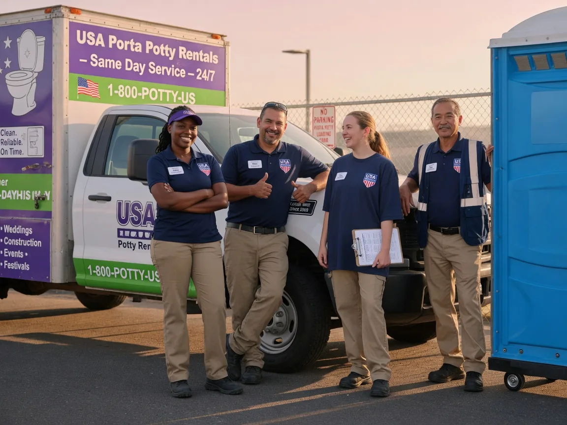 Porta Potty Rental company in Start, LA