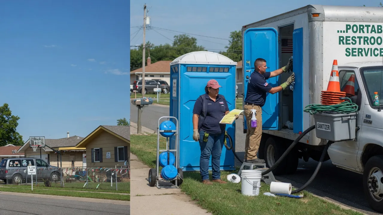 Portable Toilet Rental in Start, LA near me